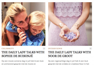 The daily lady bekende nederlanders