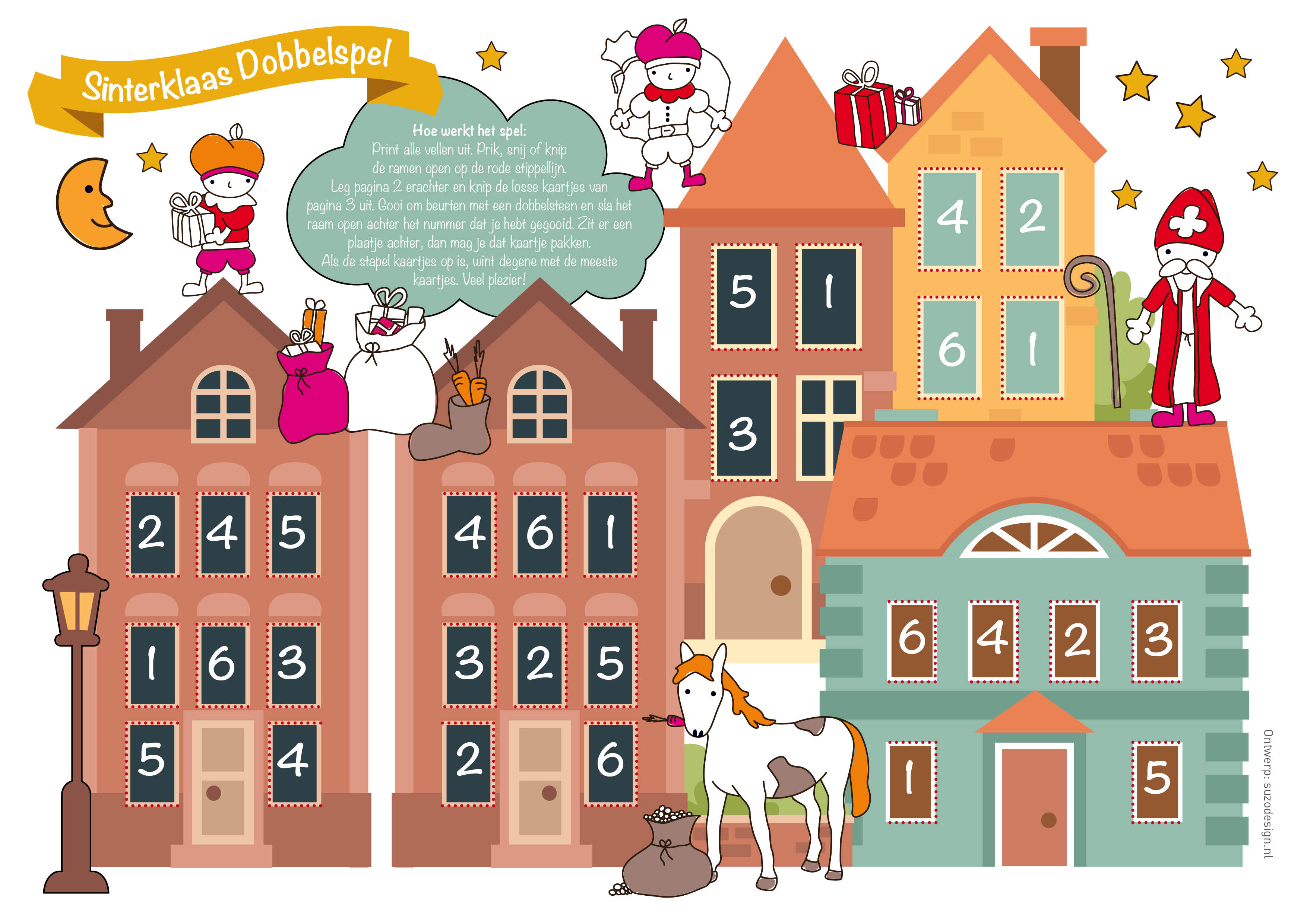 Recensent debat krans Gratis Printable Sinterklaasspel voor kinderen - Hip & Hot - blogazine