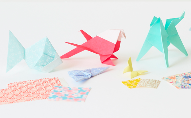 Tapijt Sobriquette Inspireren Prachtig origami papier koop je bij Adeline Klam - Hip & Hot - blogazine