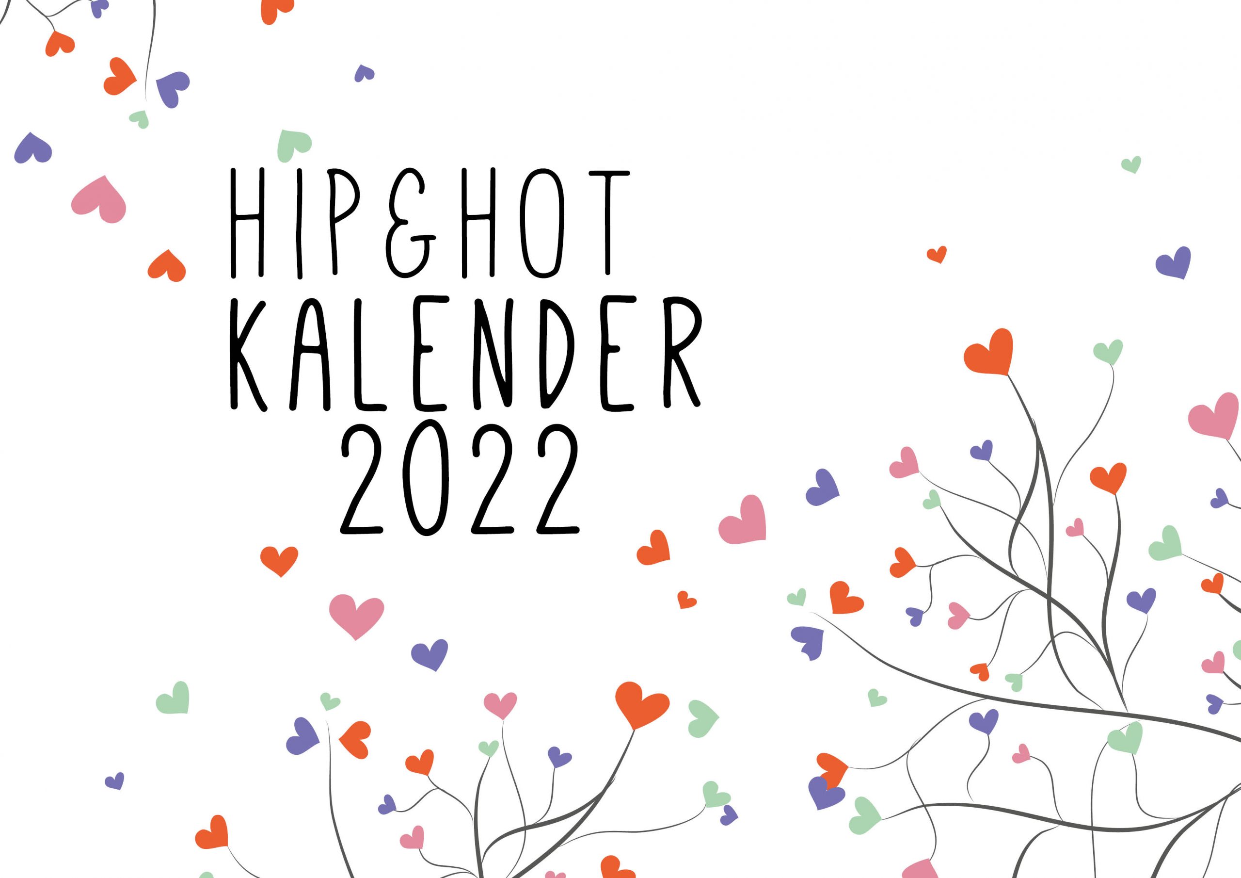 altijd Recyclen Onbemand Free Printable kalender 2022 - Hip & Hot - blogazine