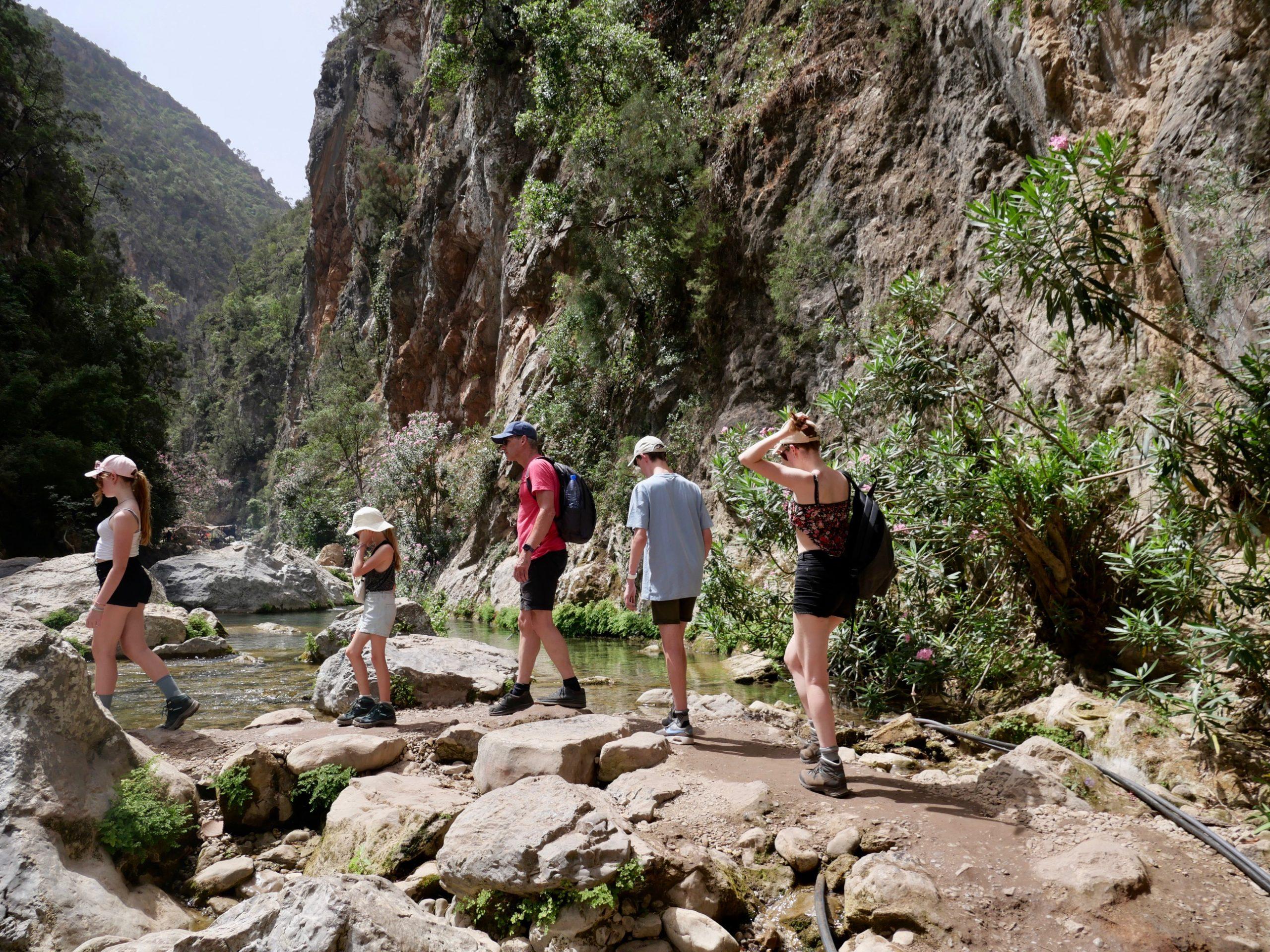 hike naar god's bridge