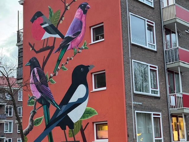 streetart vogels